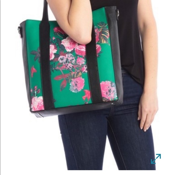 steve madden floral tote